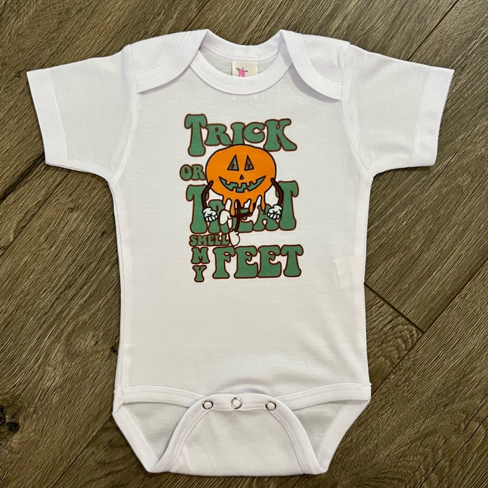 Handmade Halloween onsie